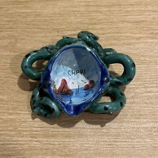 Ceramic Capri Octopus Trinket Dish Souvenirs BS3