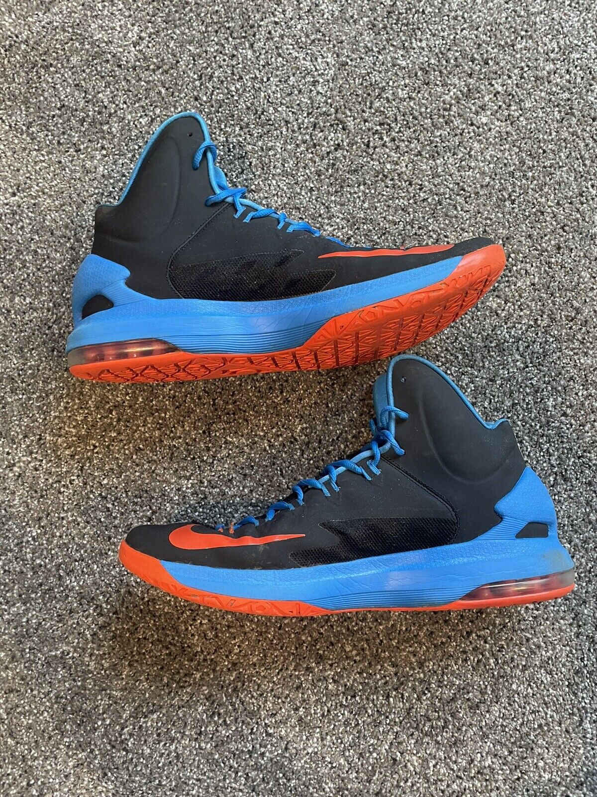 Nike ID KD V Glow In The Dark Sz 9 Kevin Durant 35 FAH QUE Dead Stock