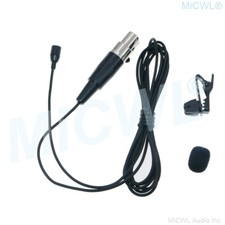 Omnidirectional Tie Clips Microphone For AKG Samson Wireless BeltPack Mini TA3F