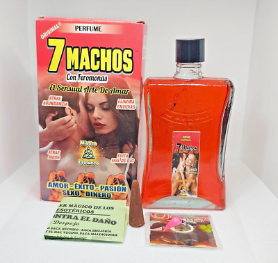 PERFUME MACHOS ATRAE AL SER AMADO DINERO SUERTE EXITO ELIMINA