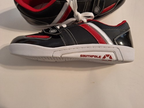 Southpole Mens 9.5 Velocity Athletic Shoes White Red Black New in Box 2008 - Picture 7 of 9