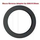 55mm Filter Tread Metal Macro Lens Reverse Adapter Ring for Canon R Cameras - US — photo 3