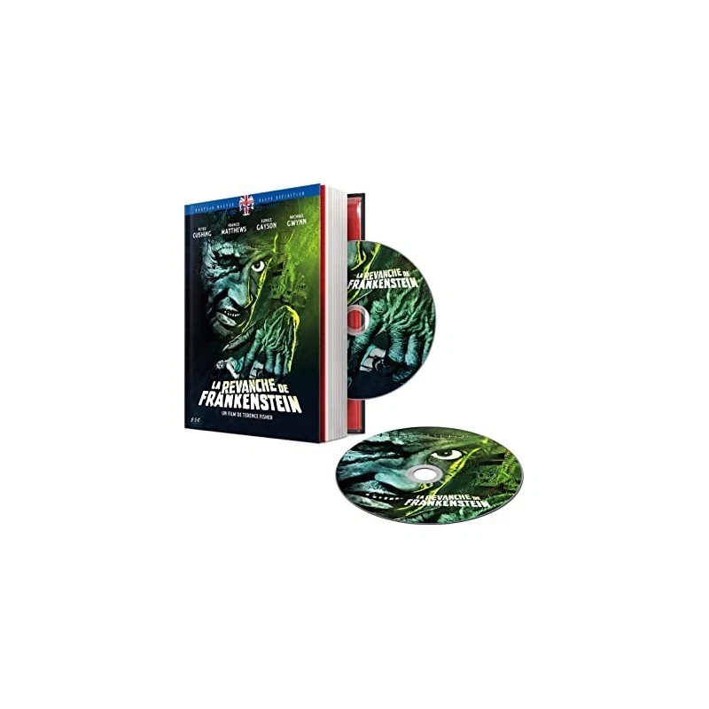 LA REVANCHE DE FRANKENSTEIN (COMBO ÉDITION COLLECTOR LIVRET) EN BLURAY