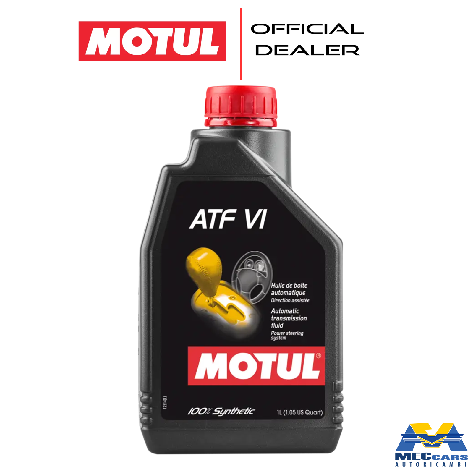 MOTUL ATF VI FLUIDO PER TRASMISSIONE CAMBIO AUTOMATICO 100% SINTETICO 1 LITRO