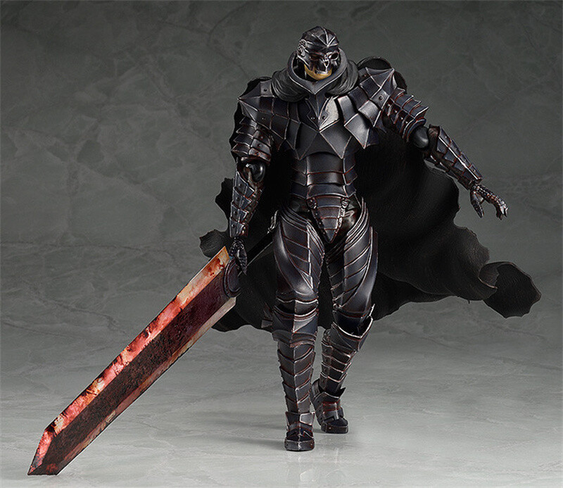 Anime Figma 410 Berserk Guts Berserker Armor Ver. Figura de acción juguete nueva en caja