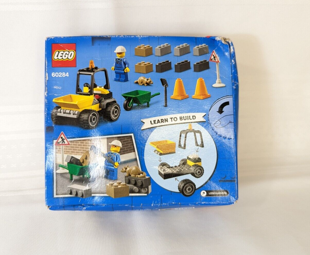 LEGO CITY 60284 ROADWORK TRUCK & 60297 DEMOLITION STUNT BIKE | eBay