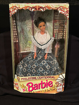 Matel Barbie Philippine Centennial Doll Formal Dress Nickky Martinez Mattel NIB