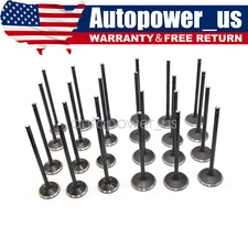 Exhaust and Intake Valves Fits 01-15 Acura Honda 3.2L-3.7L V6 VTEC SOHC 24v J37A