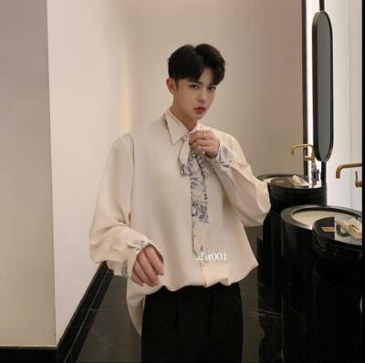 korean style dress shirt Korean design summer shirt for men