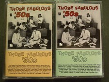 Those Fabulous '50s - Tapes 1  2 - Cassette - Play Tested