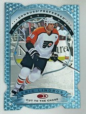 1997-98 Preferred LINDROS Cut to the Chase Platinum #5 Flyers Donruss ERIC