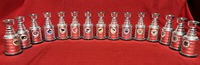 Mini Stanley Cup NHL Hockey Trophy Labatts lot of 15 NHL, penguins, Canadiens +