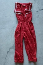 VTG Jackie O! Division of Surf and Turf of California Jumpsuit Sz 5