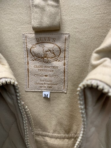 Dunn’s Supply Blaze Orange & Tan Upland Bird Hunting Jacket M 3 N 1 Fleece Vest - Picture 3 of 9