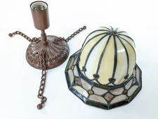 Hanging Tiffany Style Polyresin Light Fixture Mini Chandelier