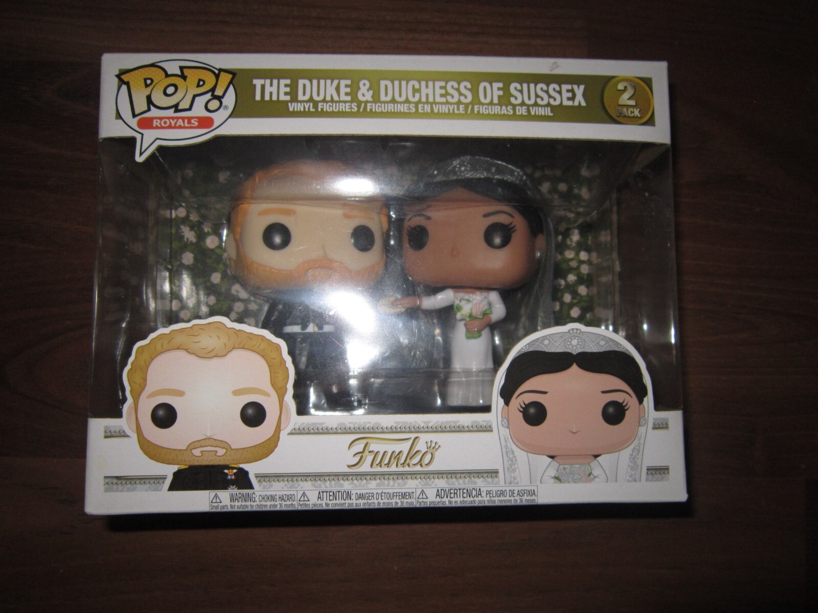 Funko Pop! Royals Duke &Amp; Duchess Of Sussex 2 Pack