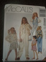 Uncut, Unused Pattern, Preteen Girl 10-14 Dressy Wardrobe, C. 1993 Uncut, Unused Pattern, Preteen Girl 10-14 Dressy Wardrobe, C. 1993