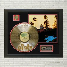 Eagles - Hotel California laser etched limited edition framed record display