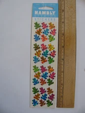 Hambly Prismatic Stickers MICRO TEDDY BEARS 1 Sheet NIP