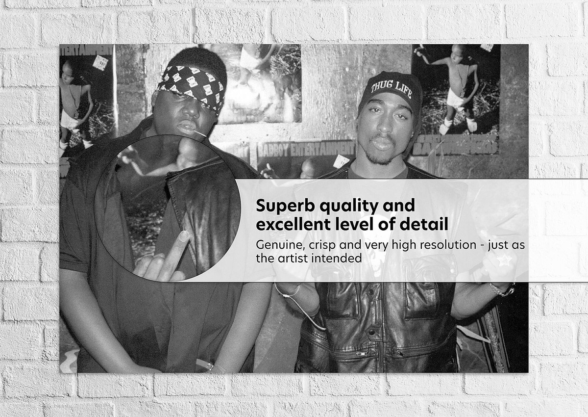 特大☆Biggie 2Pacポスター Greatest Rappers of All Time 2Pac Biggie Canvas Poster