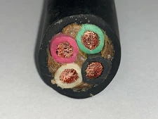 35 FT 6/4 SOOW SO SOO SOW BLACK RUBBER CORD EXTENSION WIRE/CABLE