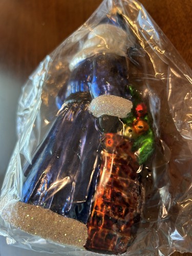 Christopher RADKO Santa Delivers … Ornament 97-247-0 NWT Sealed 7.2” - Picture 5 of 8