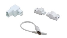 T5  / LED Link Strip Light Under Unit Link Leads Plugs Male Female Connectors 