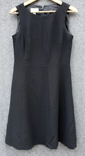 Talbots Classic Little Black Dress Size 6 Sleeveless Fit and Flare? Lined Career