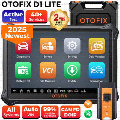2025 OTOFIX D1 Lite Bidirectional Full System OBD2 Car Diagnostic Scanner Tool