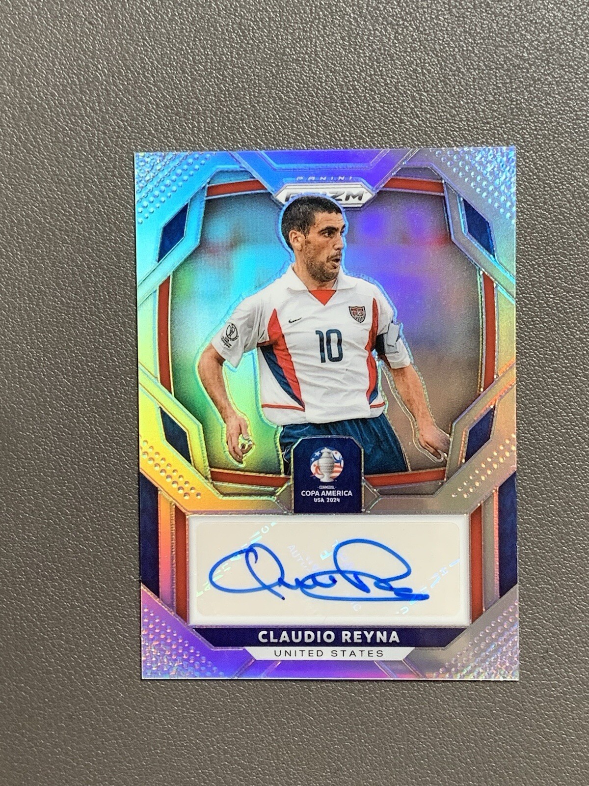 2024 PRIZM CONMEBOL COPA AMERICA CLAUDIO REYNA Silver Auto /25 USMNT