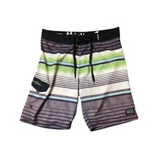MENS MAUI AND SONS 4WAY STRETCH SWIM BOARD SHORTS SIZE 32
