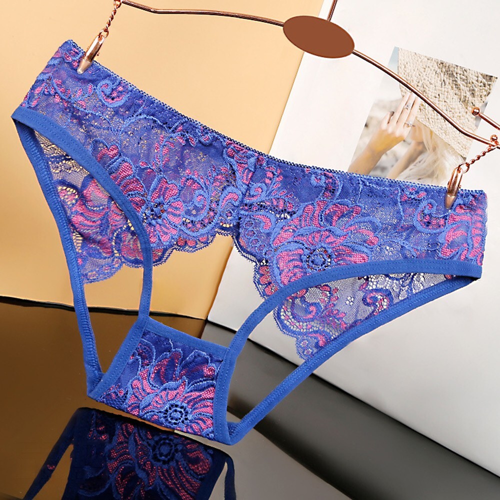 Women Briefs Thong Comfortable Fashionable Hollow Lace Polyamide