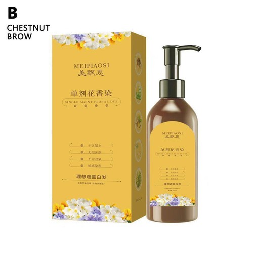 Floral Hair Dye Plant Extract Hair Dye Essence 300ml Lot C8 Covering Hair P A8P3 - Picture 17 of 18