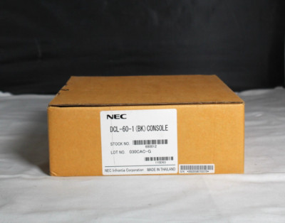 NEC DCL-60-1 (BK) 60-Button  DSS Console w/ Line Cords & Mounting Brackets