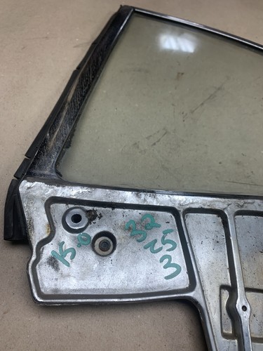 1966 1967 Ford Fairlane 500 QUARTER GLASS LH 2 Door HARDTOP 1/4 Window Comet OEM - Picture 3 of 21