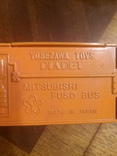 Yonezawa DIAPET Tin Toy No.14 MITSUBISHI FUSO BUS Tokyo Airport Transportation - Picture 8 of 10