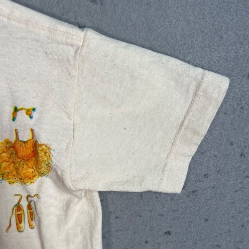 Vintage 90s Painted Lady Ballet Print Kids T-Shirt XS 2-4 Made In USA - Picture 14 of 19