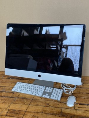 Apple iMac 2.66 GHz 16GB RAM 27'' 1TB HD 2009 A1312 Keyboard Mouse Good For Parts