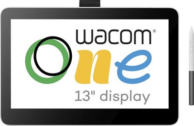 Wacom - One 13 Touch (2023 version) - 13.3'' Pen & Touch Display Drawing Table...