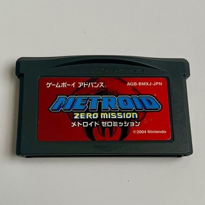 Metroid Zero Mission GBA~Japan Import  US Seller  Authentic~Tested&Saves