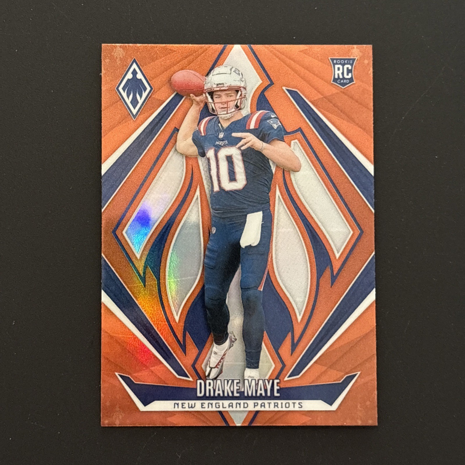 2024 Drake Maye Panini Phoenix - Rookies #179 Orange (RC)