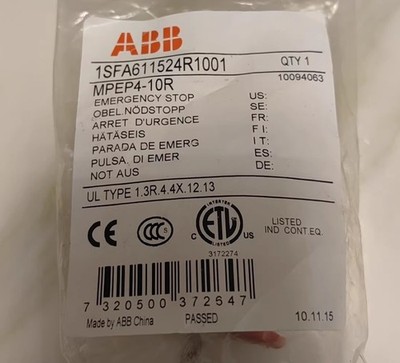 1PC Original   Emergency stop button operation head MPET4-10R  *bn