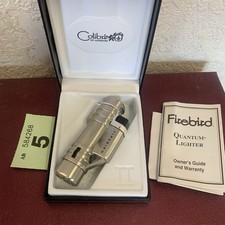Working Vintage COLIBRI QUANTUM  Jet LIGHTER BOXED NOS CIGAR /CIGARETTE LOT 05