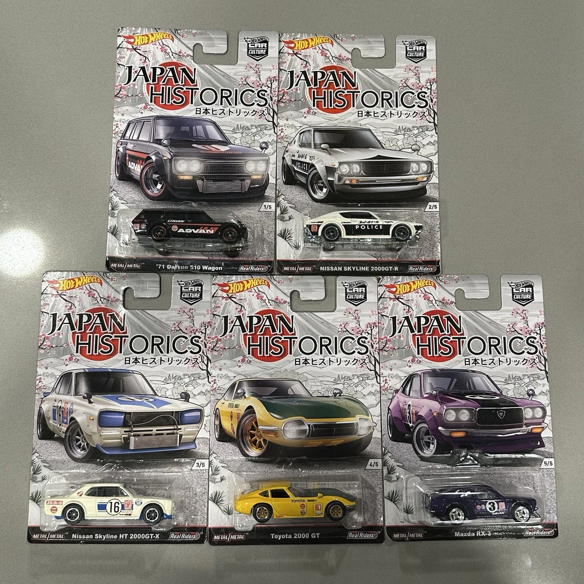 Las mejores ofertas en Hot Wheels Japan Historics vehículos