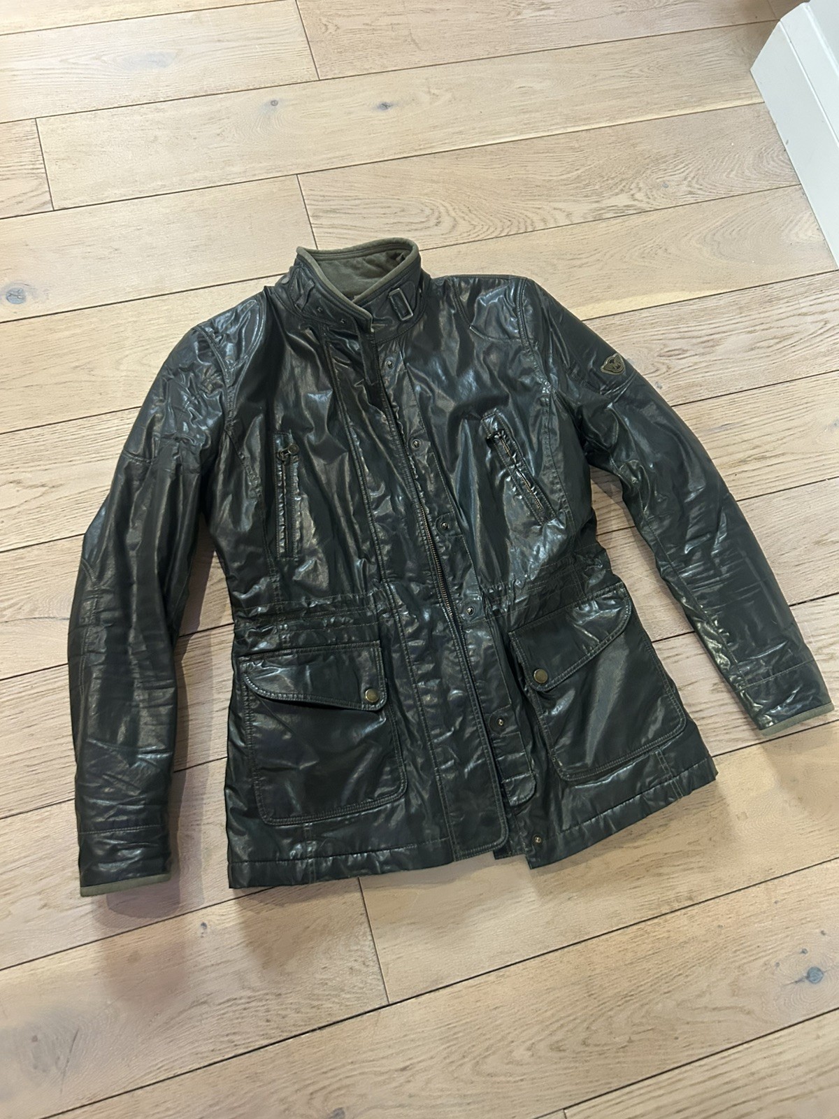 Genuine Matchless Waterproof Lined Fur Trim Parka Coat Jacket Size 10 Or 42 image 9
