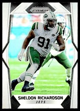 2017 Panini Prizm Silver Prizm Sheldon Richardson New York Jets #168
