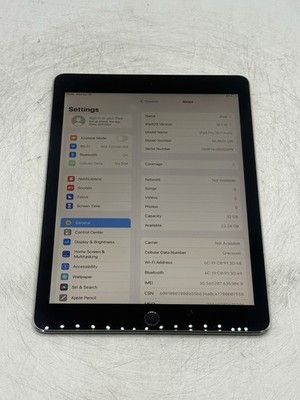 Apple iPad Pro 9.7'' A1674 32GB WiFi+Cellular Space Gray