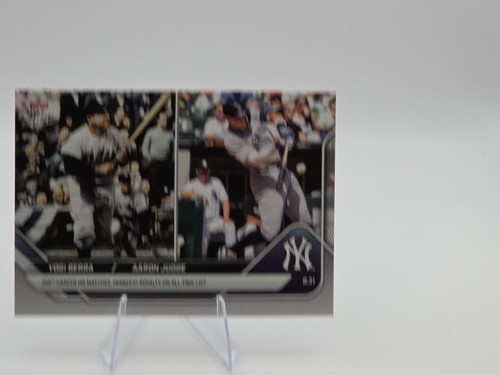 2025 Topps Now 637 Yogi Berra / Aaron Judge