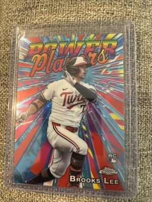 2025 Topps Chrome - Power Players Brooks Lee #PP-23 (RC)