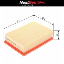 Air Filter Bosch S0345 for Vauxhall Mokka X ECOTEC 1.4 16-19